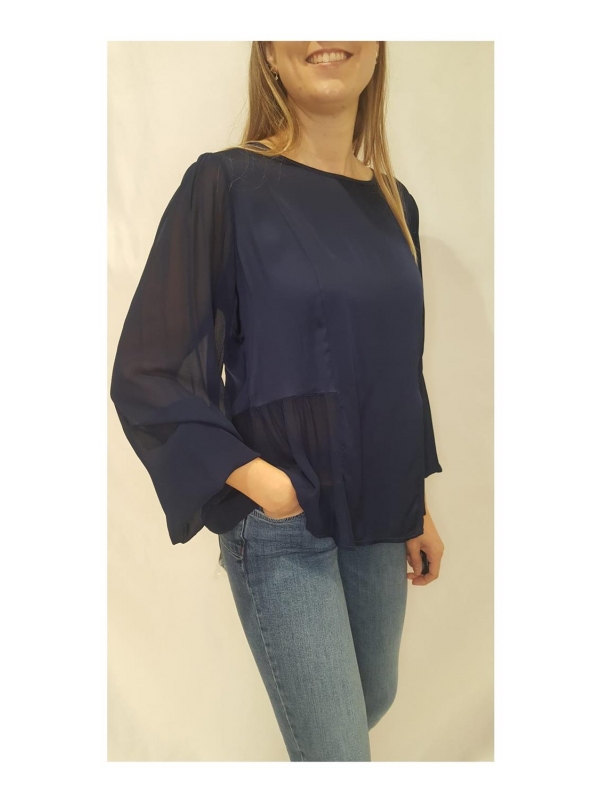 Blusa FRACOMINA FR21ST1019W41301-117 Blusa FRACOMINA FR21ST1019W41301-117