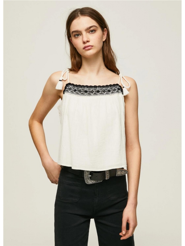 Top PEPE JEANS PL304443 BENI