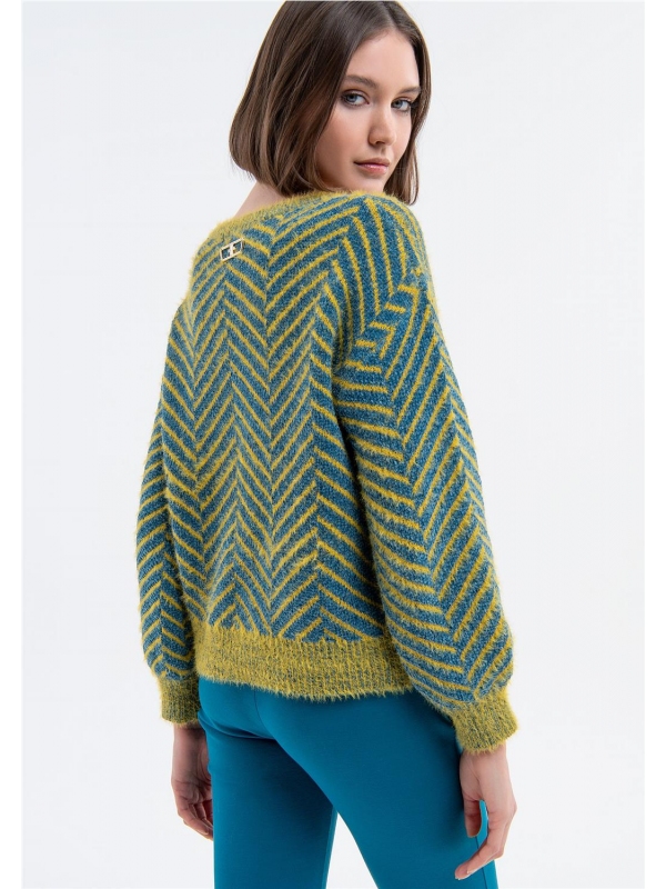 Jersey FRACOMINA FJ23WT7008K498F8 Jersey FRACOMINA FJ23WT7008K498F8