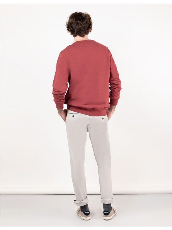 Sudadera EL GANSO 1100W230012 GRANATE