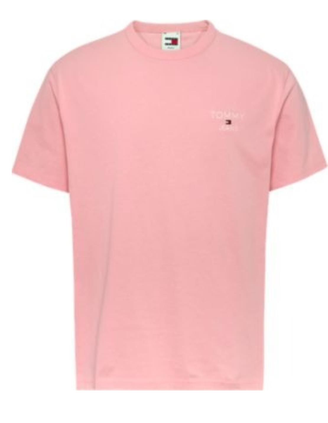 Jeans Camiseta Rosa Tommy Hilfiger Camiseta TOMMY JEANS DM0DM18872