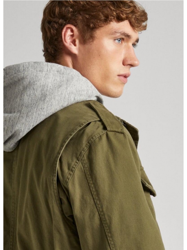 CHAQUETA CARGO EN ALGODÓN PEPE JEANS