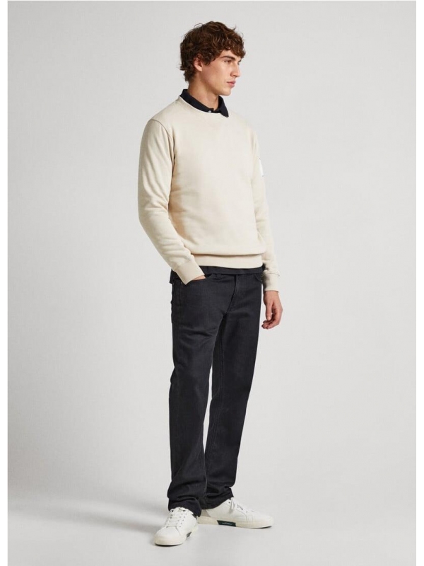 SUDADERA CON CUELLO REDONDO