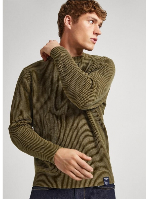 JERSEY PUNTO MUSGO CUELLO REDONDO