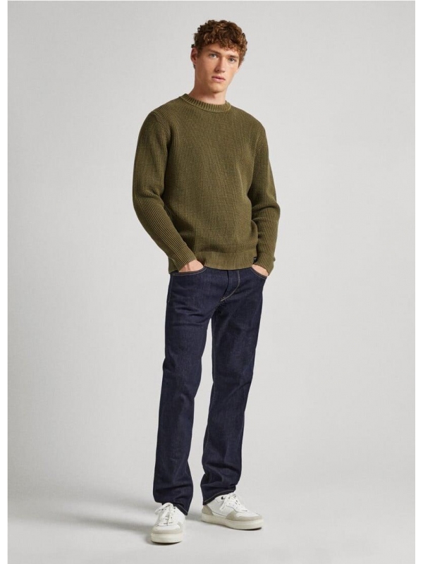 JERSEY PUNTO MUSGO CUELLO REDONDO