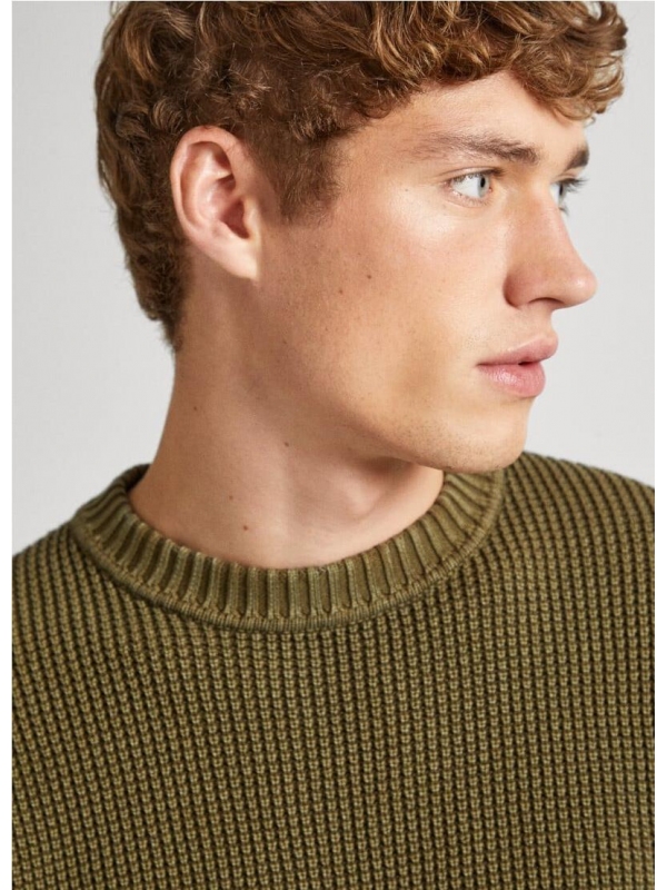 JERSEY PUNTO MUSGO CUELLO REDONDO