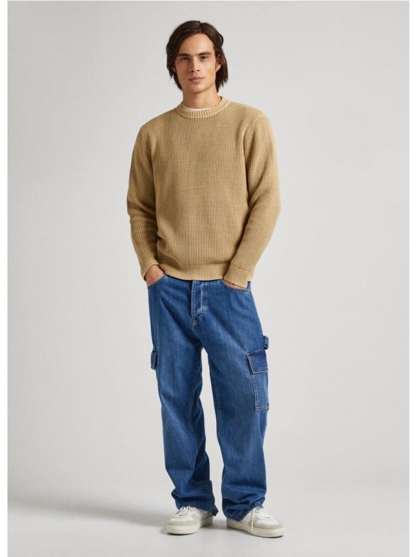 JERSEY PUNTO MUSGO CUELLO REDONDO