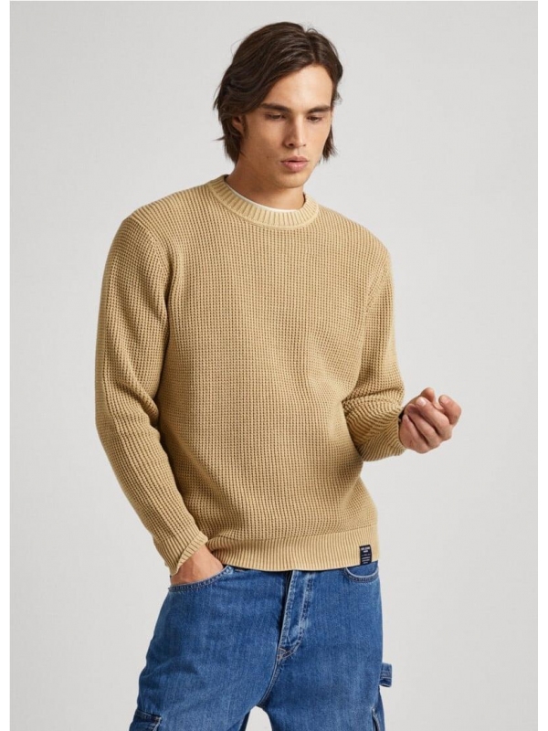 JERSEY PUNTO MUSGO CUELLO REDONDO