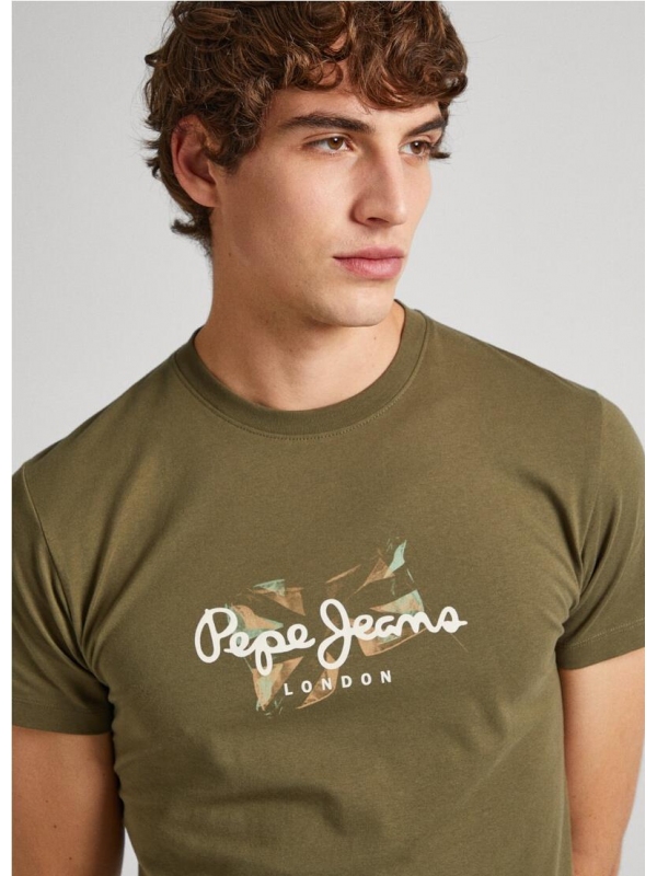 CAMISETA SLIM CON LOGO...