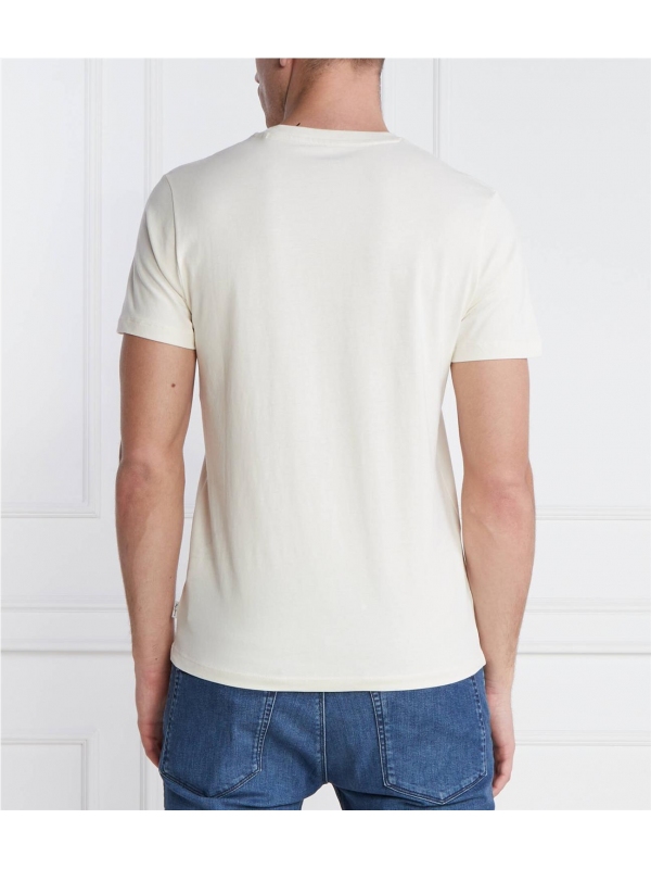 CAMISETA SLIM CON LOGO ESTAMPADO