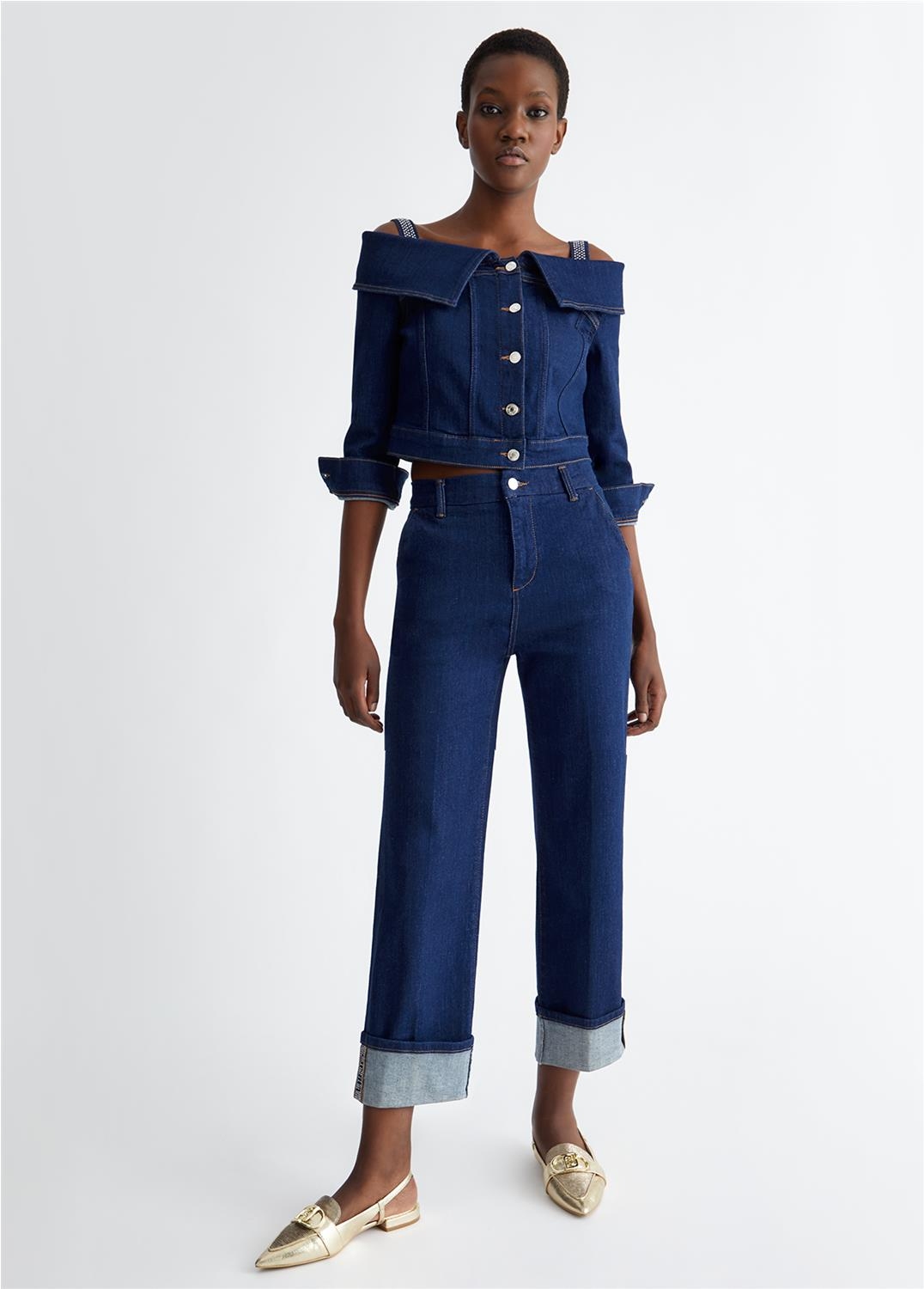 Vaquero LIU JO UA4130 D4873 COLOR DENIM TALLA 27