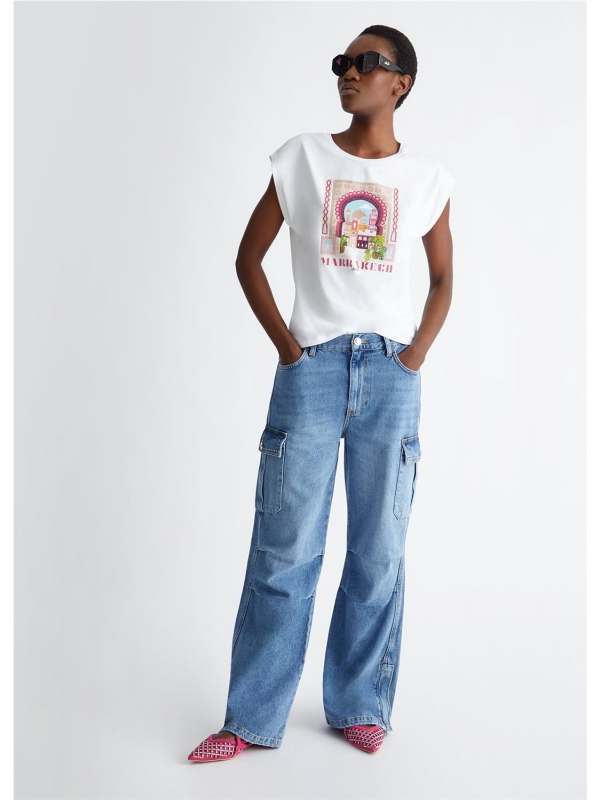 Camiseta  LIU JO MA4338 J5003