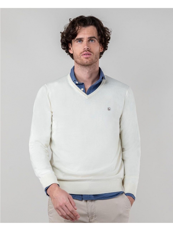 Jersey Cuello Pico Coderas