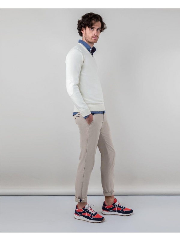 Jersey Cuello Pico Coderas