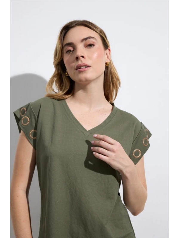 Camiseta TINTA & BARILOCHE HIBISCO