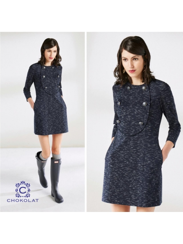 Vestido CHOKOLAT C6118-345 2